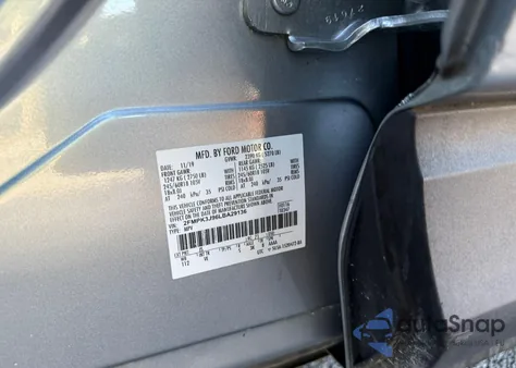 2020 Ford Edge Sel из США, поврежденный, VIN 2FMPK3J96LBA29136